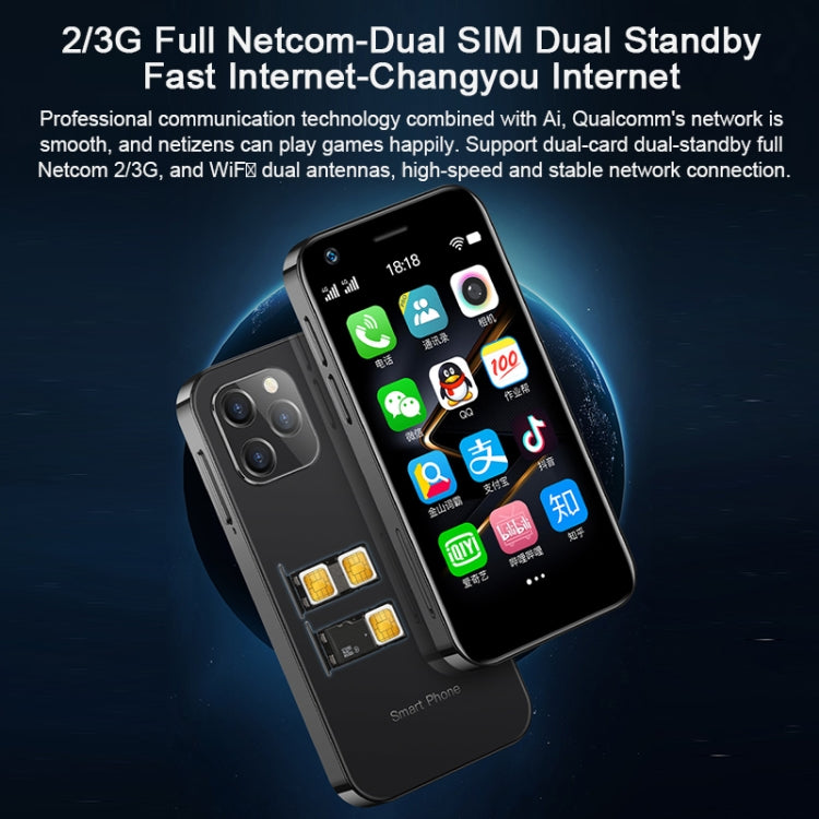 Face Recognition, 3.0 inch Android 9.0 MTK6737M Quad Core up to 1.1GHz, Bluetooth, WiFi, FM, Network: 4G, Dual SIM, 2GB+16GB Face Recognition, 3.0 inch Android 9.0 MTK6737M Quad Core up to 1.1GHz, Bluetooth, WiFi, FM, Network: 4G, Dual SIM, 2GB+16GB
